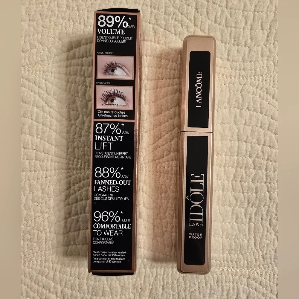 NIB Lash Idôle Waterproof Full Size Mascara - Black